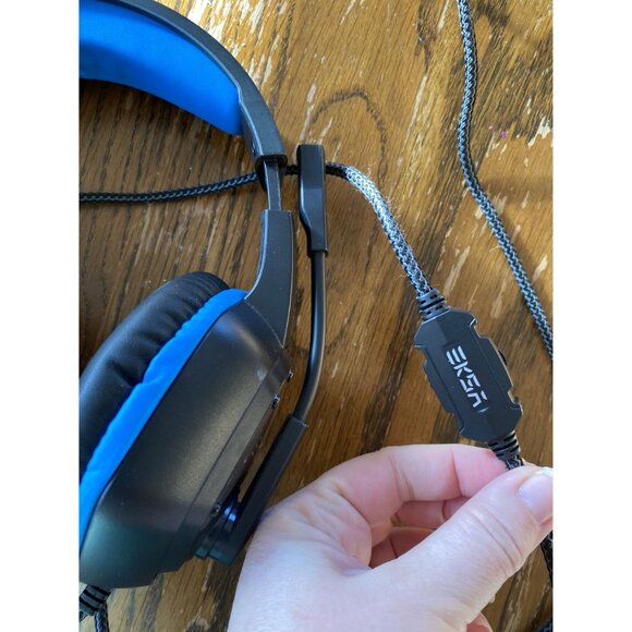 EKSA Gaming Headset Wired USB With Microphone Noise Cancelling Over Ear - Picture 4 of 7